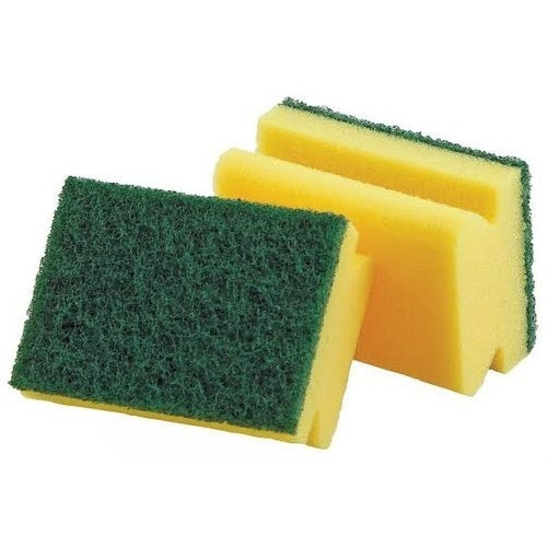 2 in 1 scrub sponge, effective for kitchen and sink cleaning 2 in 1 scrub sponge, effective for kitchen and sink cleaning